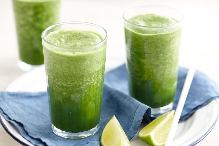 Green kale smoothie